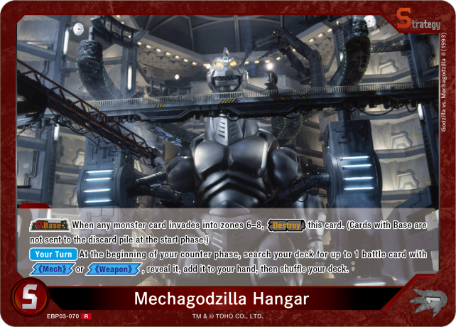 Mechagodzilla Hanger